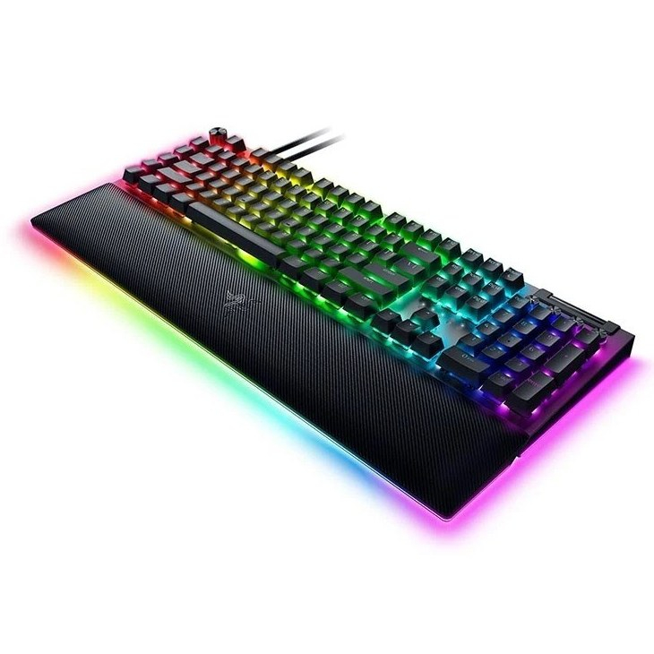کیبورد مخصوص بازی ریزر مدل  BlackWidow V4 Pro Yellow Switch