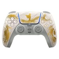 دسته بازی پلی استیشن 5 سونی مدل DualSense Ghost of Yotei Gold Limited Edition