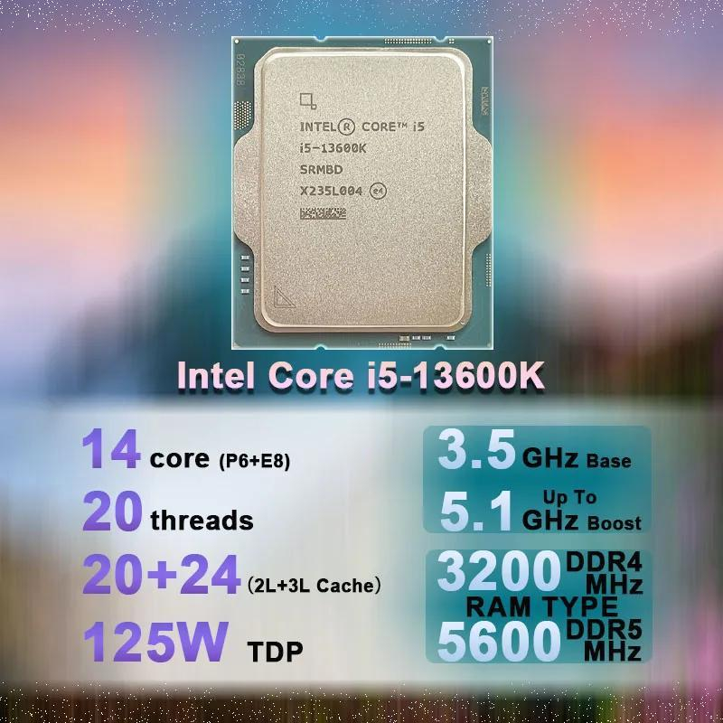 پردازنده مرکزی اینتل مدل Core i5 13600K-Tray