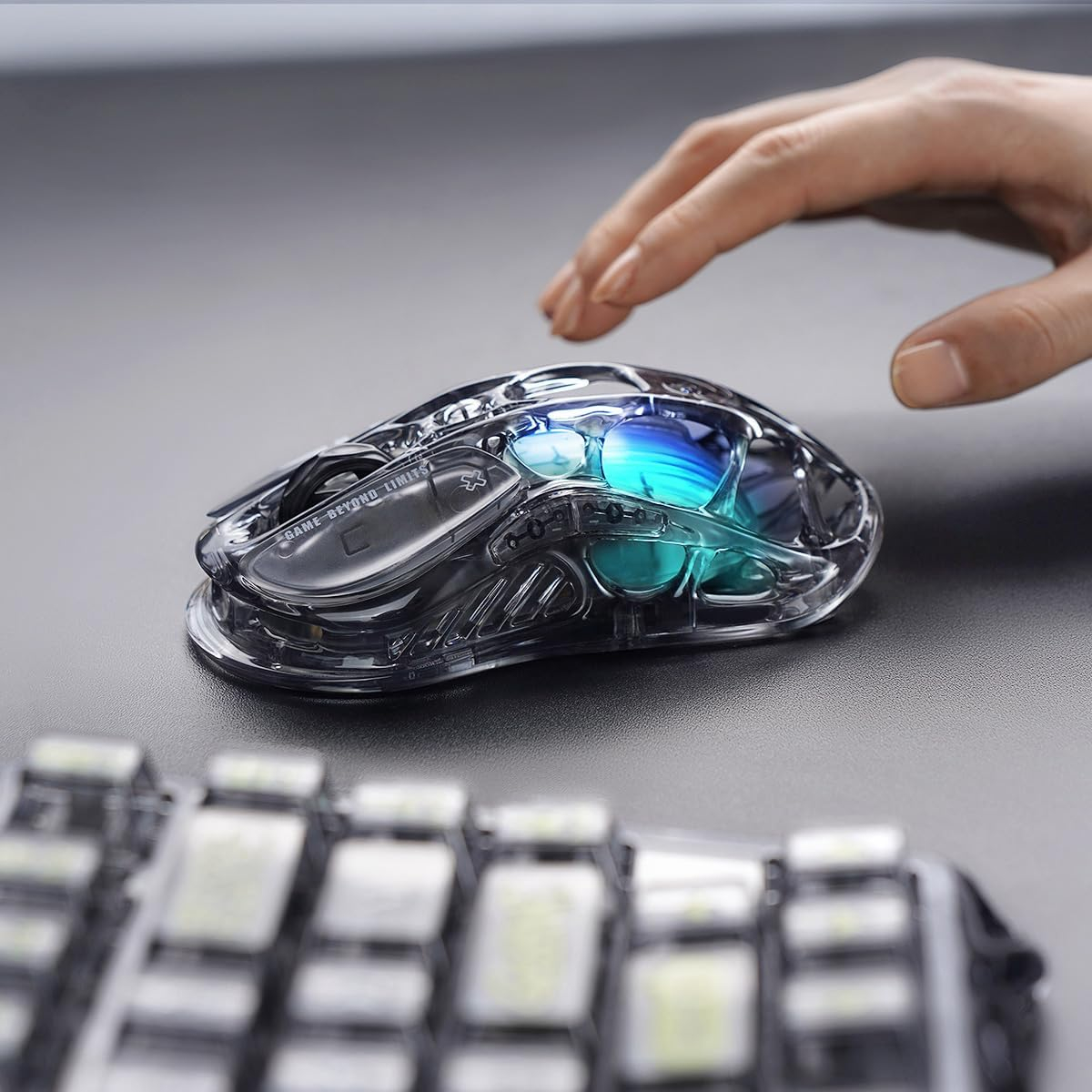 ماوس بی سیم گیمینگ گراواستار مدل Mercury M2