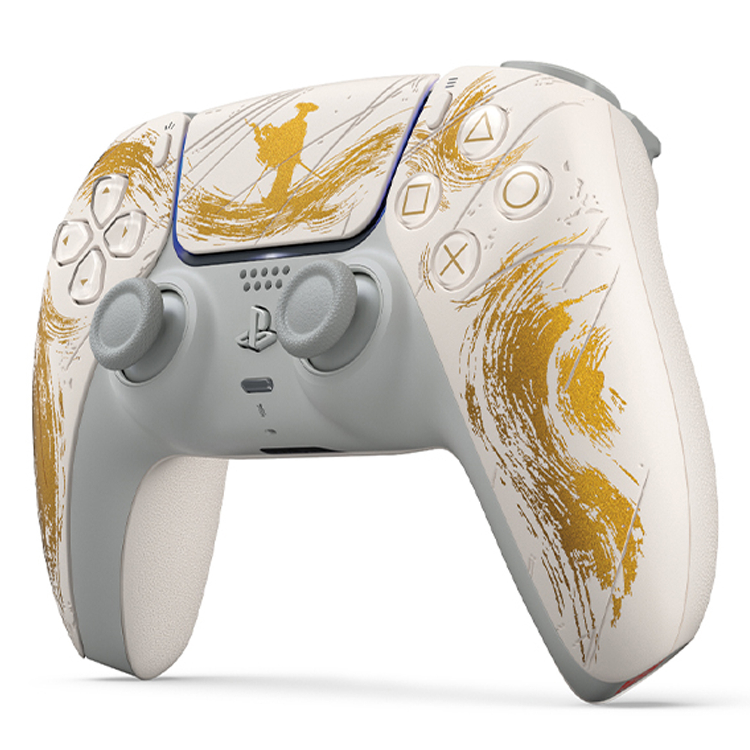 دسته بازی پلی استیشن 5 سونی مدل DualSense Ghost of Yotei Gold Limited Edition