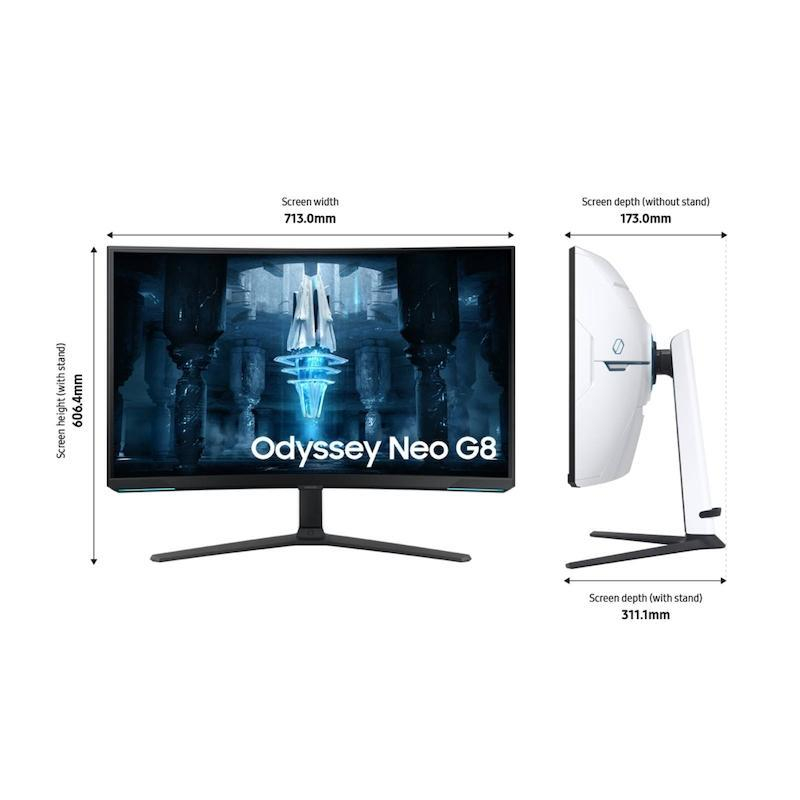 مانیتور مخصوص بازی سامسونگ مدل LS32BG850 سایز 32 اینچ مانیتور مخصوص بازی سامسونگ مدل LS32BG850 سایز 32 اینچ