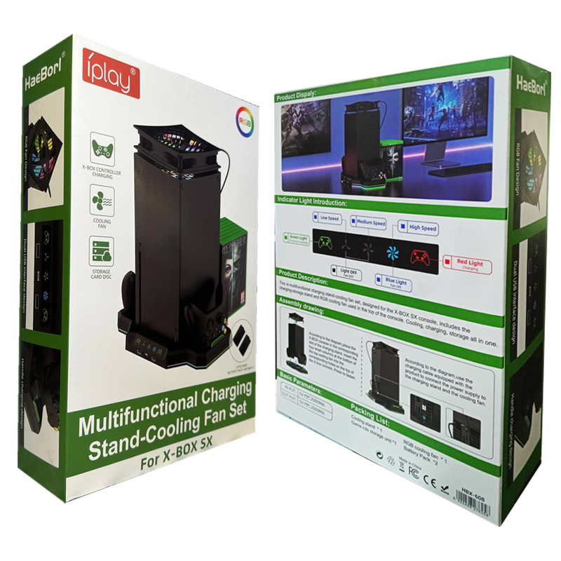 فن و پایه چند منظوره X-Series X آی پلی مدل HBX-608 RGB
