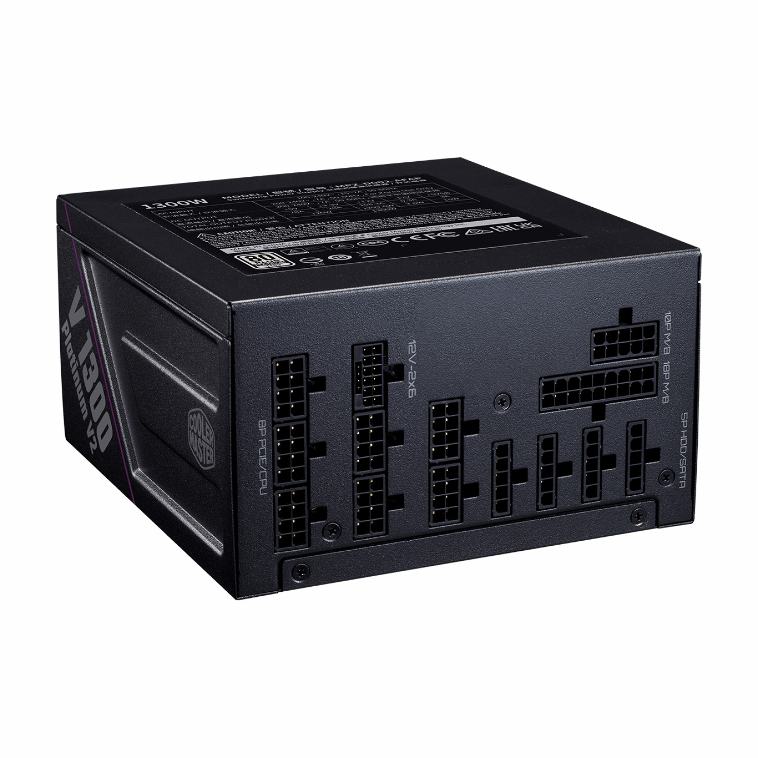 منبع تغذیه کامپیوتر کولر مستر مدل پاور V 1300 Platinum V2 منبع تغذیه کامپیوتر کولر مستر مدل پاور V 1300 Platinum V2