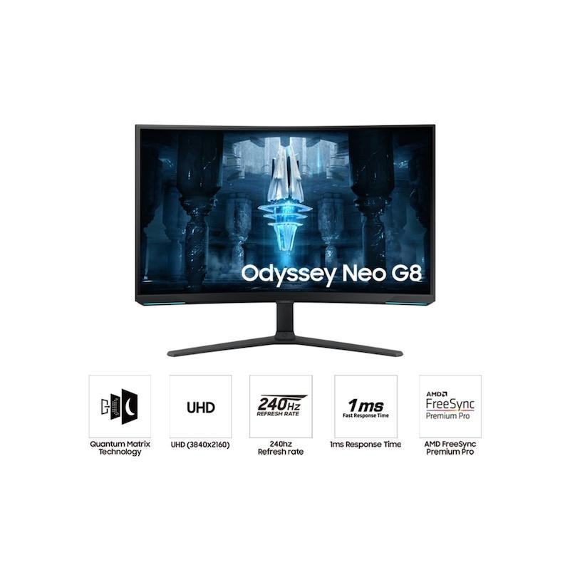 مانیتور مخصوص بازی سامسونگ مدل LS32BG850 سایز 32 اینچ مانیتور مخصوص بازی سامسونگ مدل LS32BG850 سایز 32 اینچ