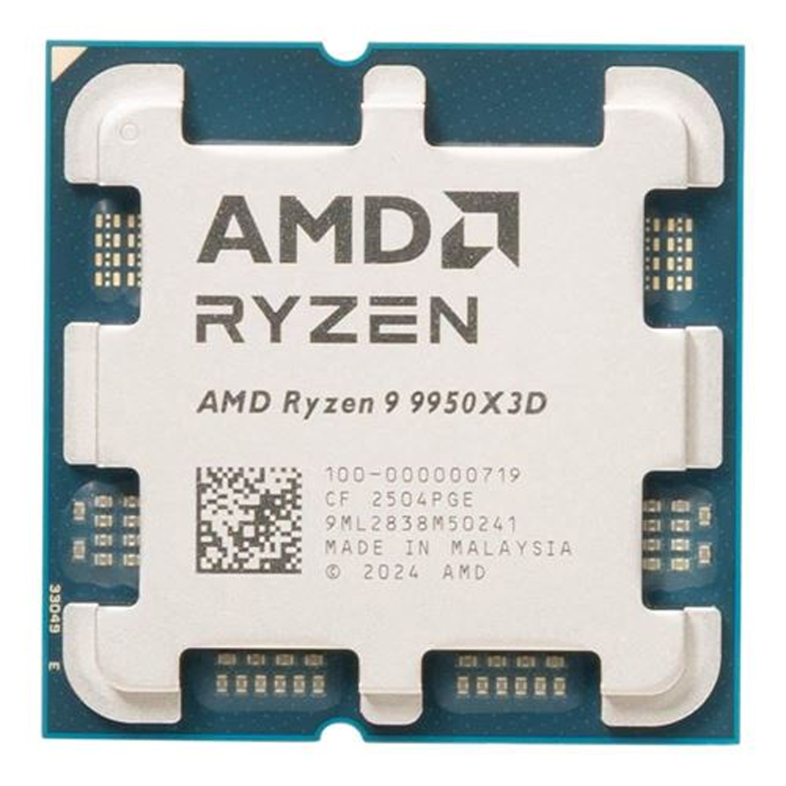 پردازنده مرکزی ای ام دی مدل Ryzen 9 9950X3D-Tray