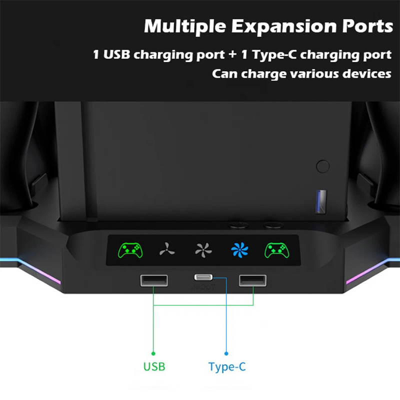 فن و پایه چند منظوره X-Series X آی پلی مدل HBX-608 RGB فن و پایه چند منظوره X-Series X آی پلی مدل HBX-608 RGB