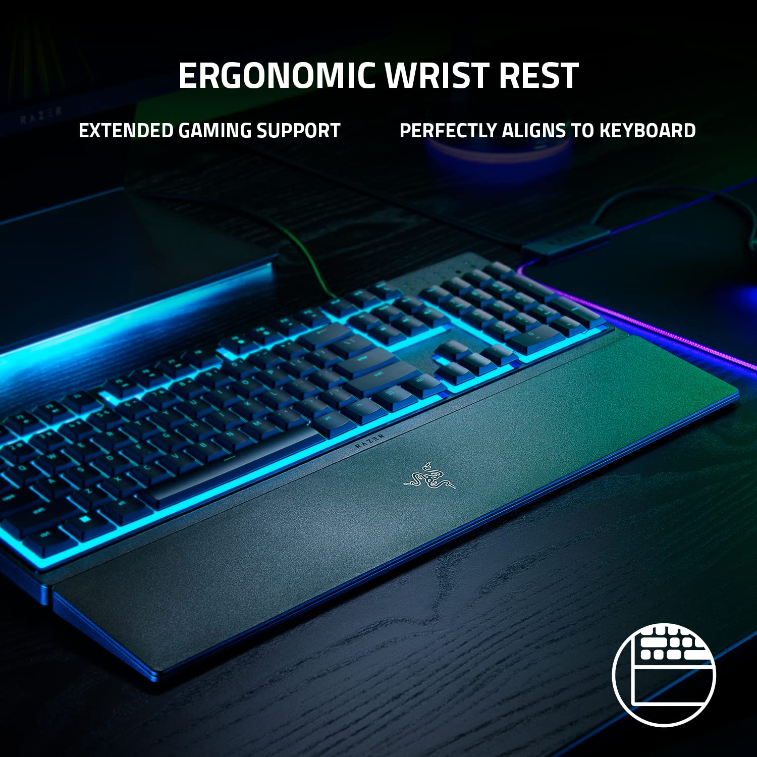 کیبورد گیمینگ ریزر مدل Ornata V3 X، سوییچ ممبران، Full-Size، نورپردازی RGB کیبورد گیمینگ ریزر مدل Ornata V3 X، سوییچ ممبران، Full-Size، نورپردازی RGB