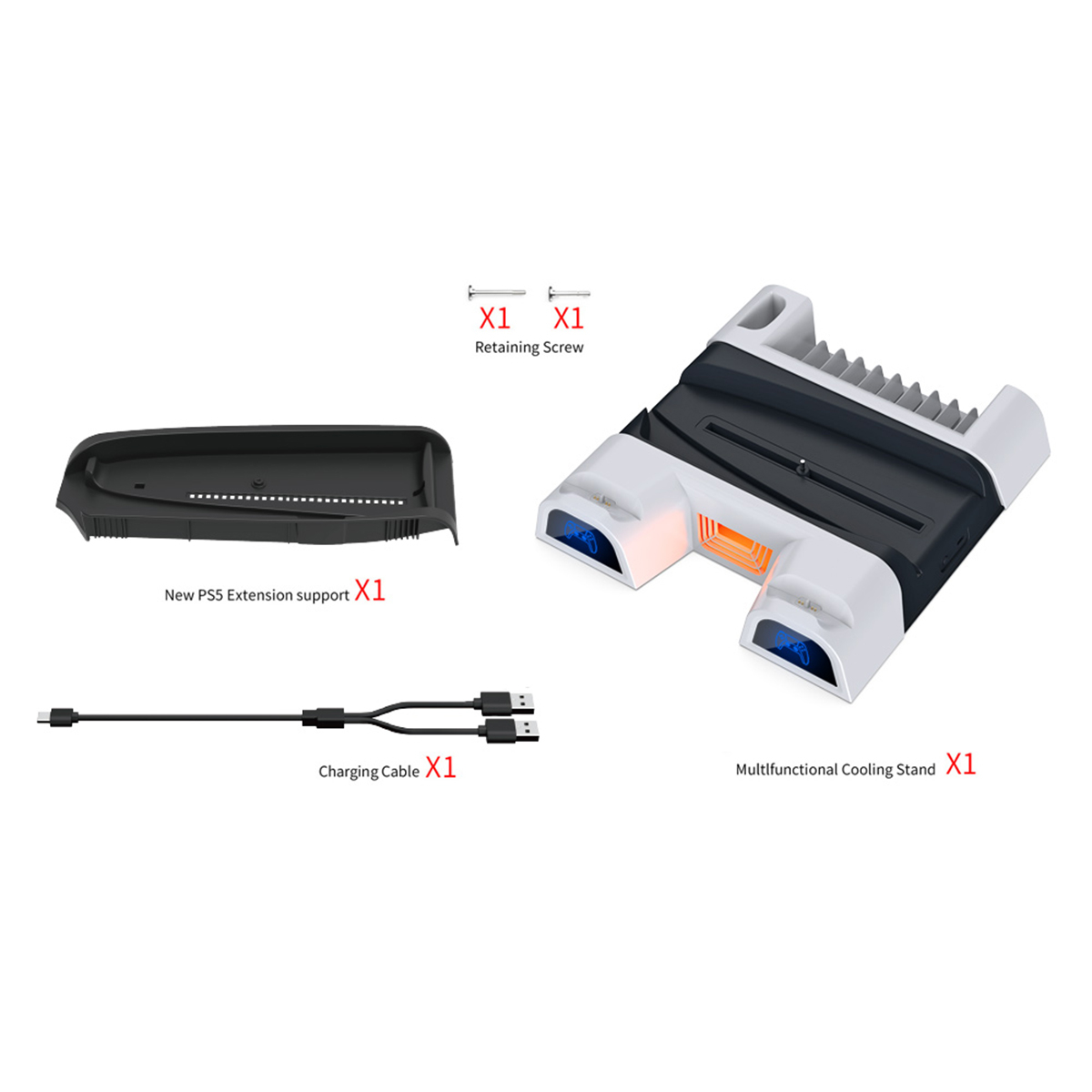 پایه پلی استیشن 5 دابی مدل TP5 3536B P5/P5 SLIM پایه پلی استیشن 5 دابی مدل TP5 3536B P5/P5 SLIM